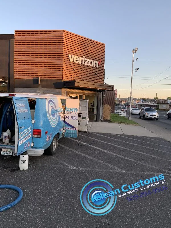 Commercial tile cleaning Dutch Bros Spokane